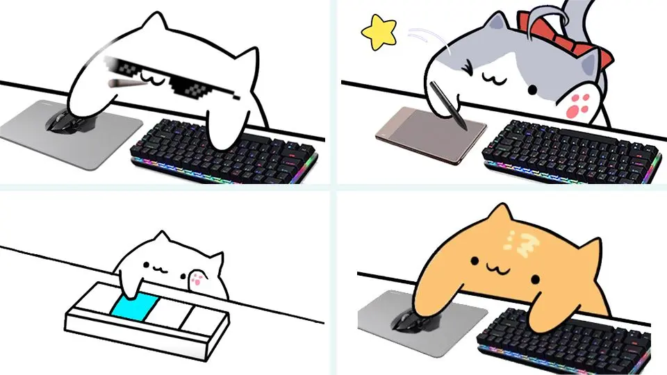Bongo Cat Mver - 邦哥猫替身：让猫咪同步使用鼠标键盘[Windows] 2