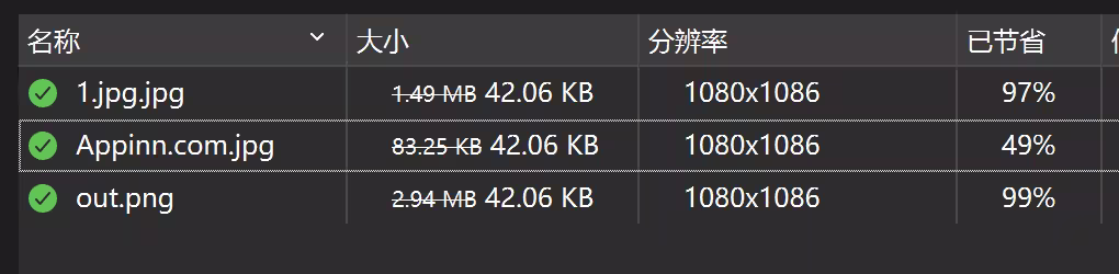 Caesium - 开源，批量图片压缩工具[Win/macOS/Linux/网页版] 3