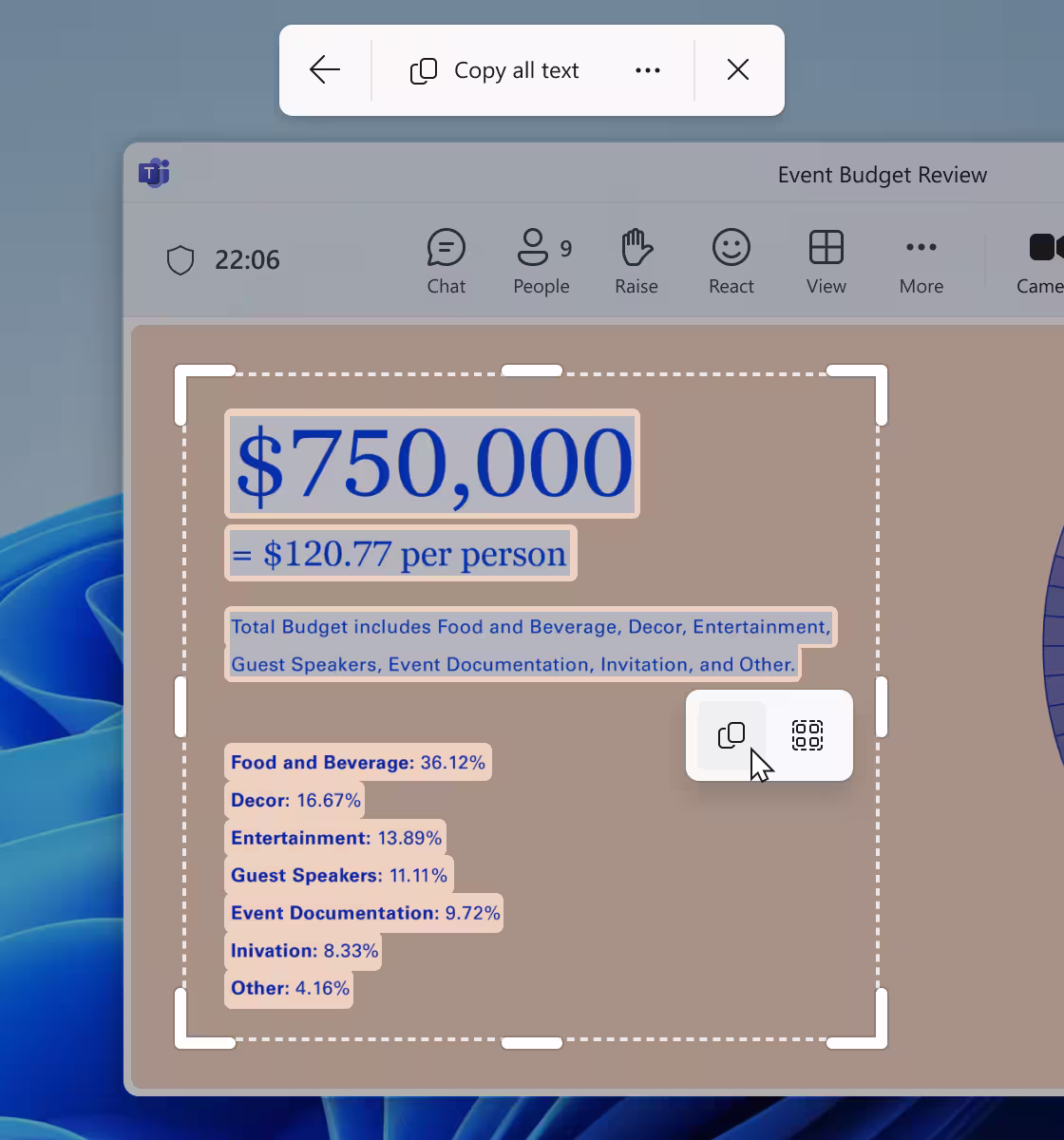 Windows 11 截图工具新增 OCR 文字识别功能[开发者频道] 2