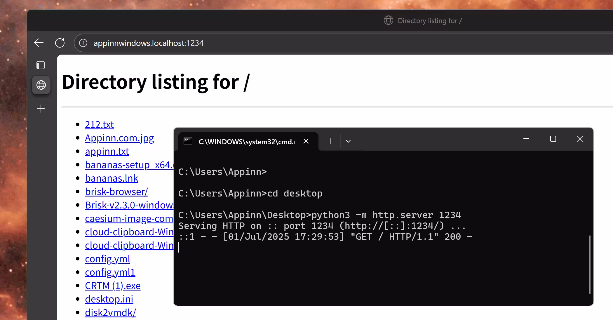 学到了：localhost 居然支持二级域名 12